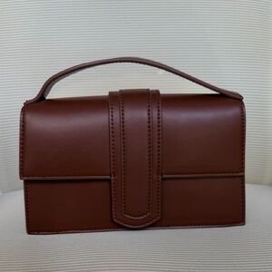 Classic Brown Top-Handle Women's Bag
